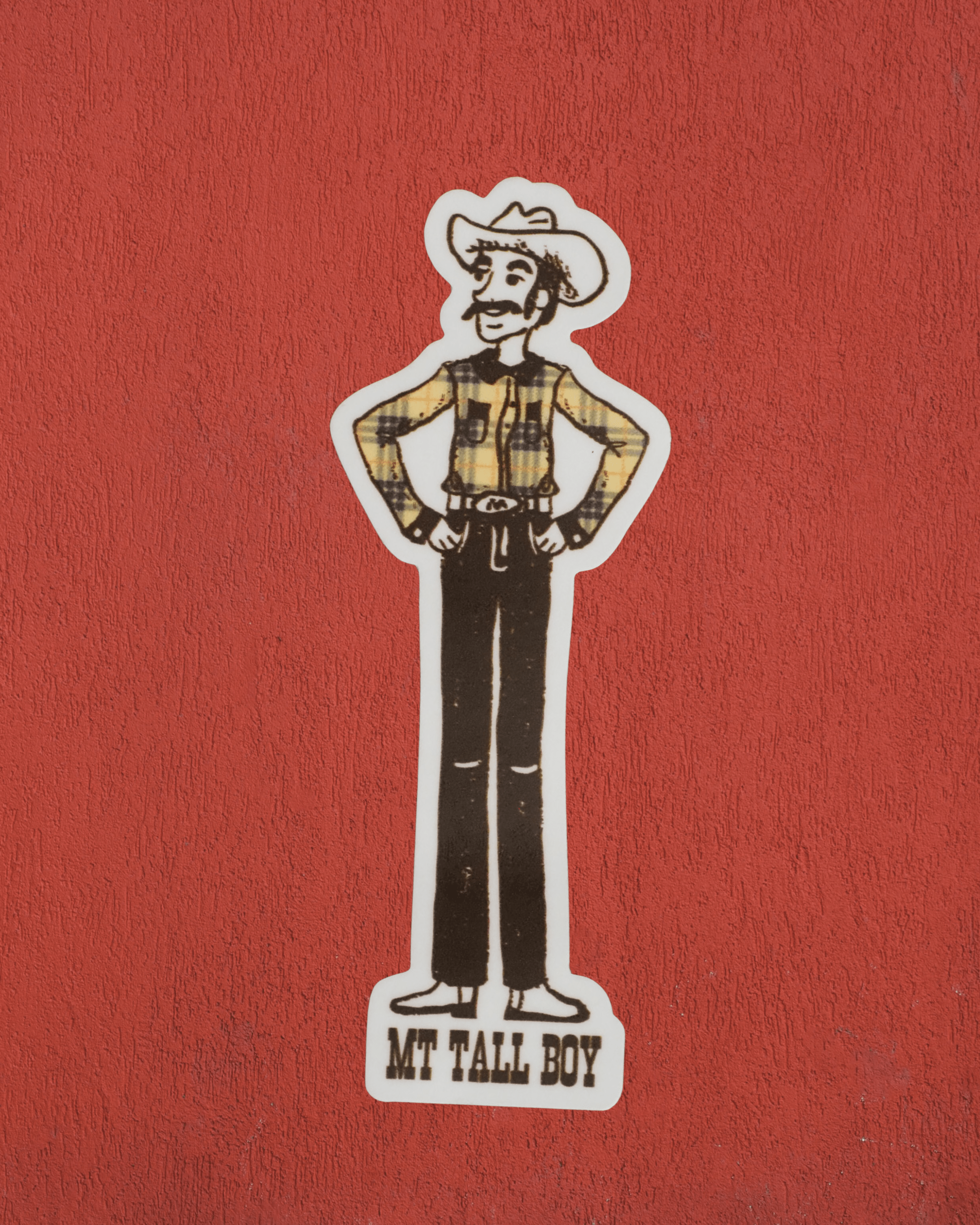 "Montana Tall Boy" Sticker - Intrigue Ink Visit Bozeman, Unique Shopping Boutique in Montana, Work from Home Clothes for Women