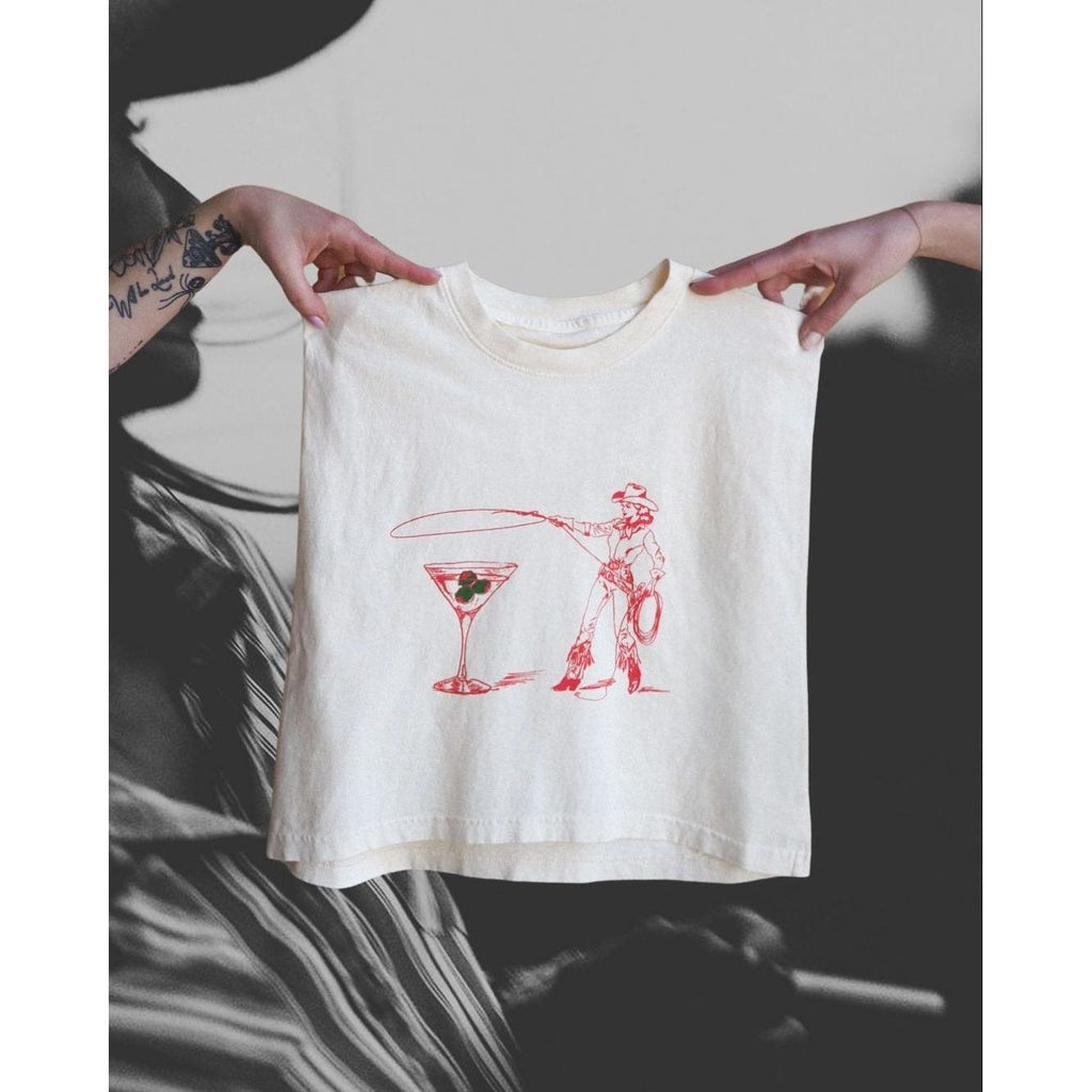 "Montana Martini" Muscle Tank - Intrigue Ink Visit Bozeman, Unique Shopping Boutique in Montana, Work from Home Clothes for Women