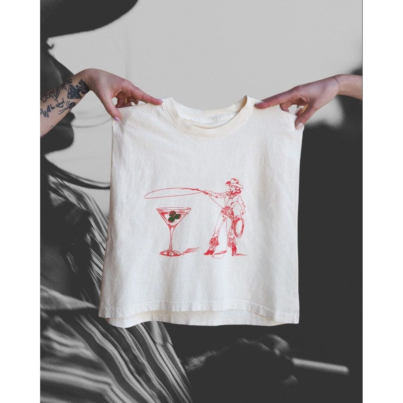 "Montana Martini" Muscle Tank - Intrigue Ink Visit Bozeman, Unique Shopping Boutique in Montana, Work from Home Clothes for Women
