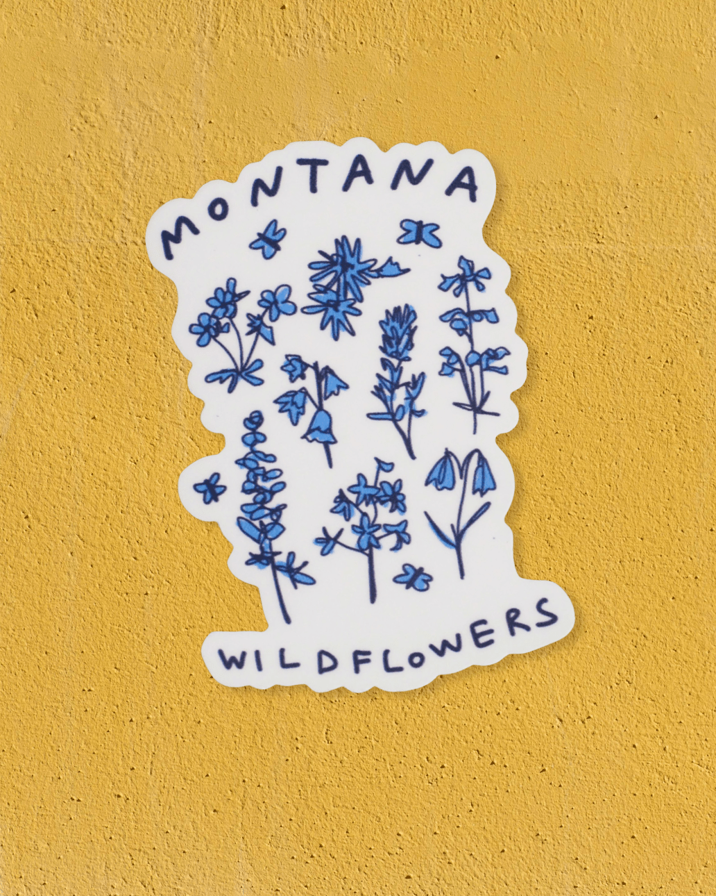 "Montana Meadow" Sticker - Intrigue Ink Visit Bozeman, Unique Shopping Boutique in Montana, Work from Home Clothes for Women