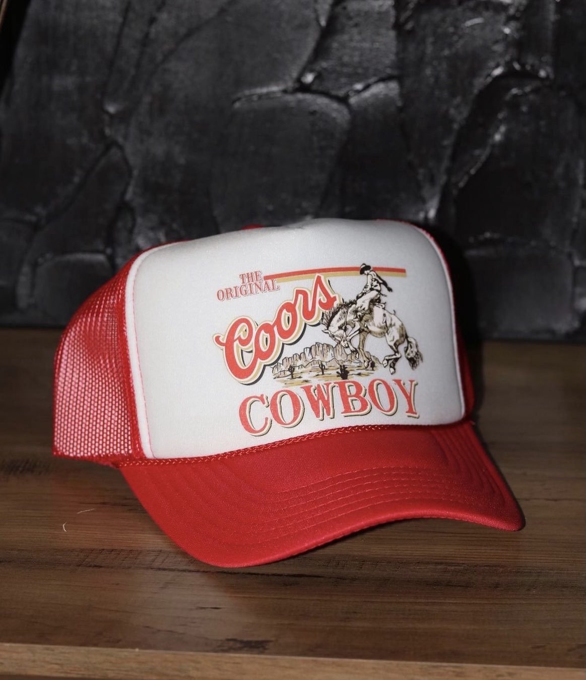 Coors Cowboy Trucker Hat - Intrigue Ink Visit Bozeman, Unique Shopping Boutique in Montana, Work from Home Clothes for Women