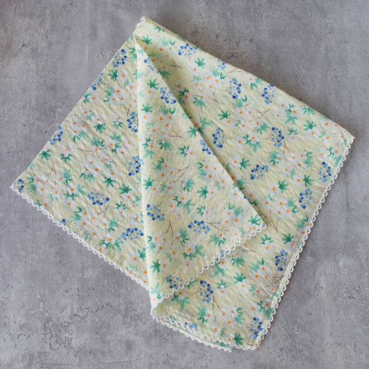 Cotton Scarf - Lemon - Intrigue Ink Visit Bozeman, Unique Shopping Boutique in Montana, Work from Home Clothes for Women