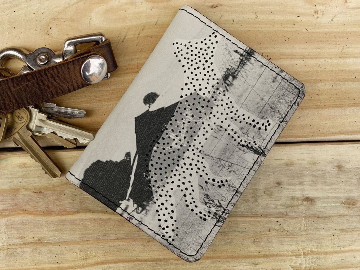 Leather Cardholder Wallet - Fox - Intrigue Ink Visit Bozeman, Unique Shopping Boutique in Montana, Work from Home Clothes for Women