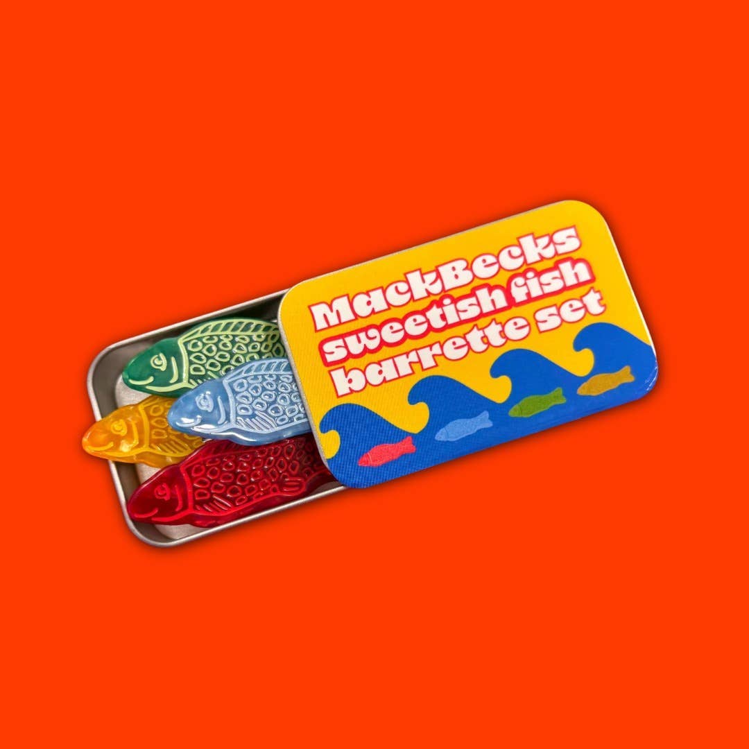 Sweetish Fish Barrette Set - Intrigue Ink Visit Bozeman, Unique Shopping Boutique in Montana, Work from Home Clothes for Women