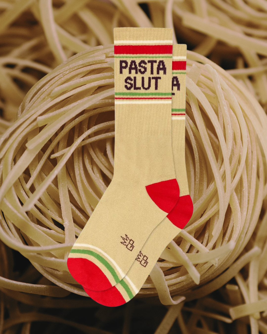 Pasta Slut Gym Crew Socks