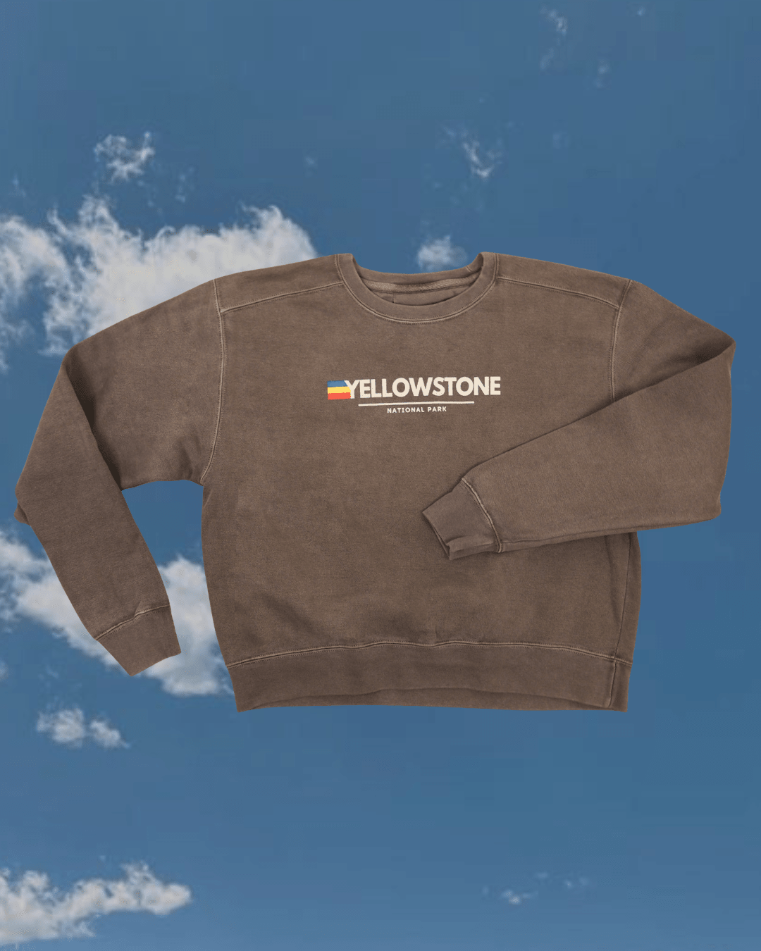 "Yellowstone Memories" Crop Pullover - Intrigue Ink Visit Bozeman, Unique Shopping Boutique in Montana, Work from Home Clothes for Women