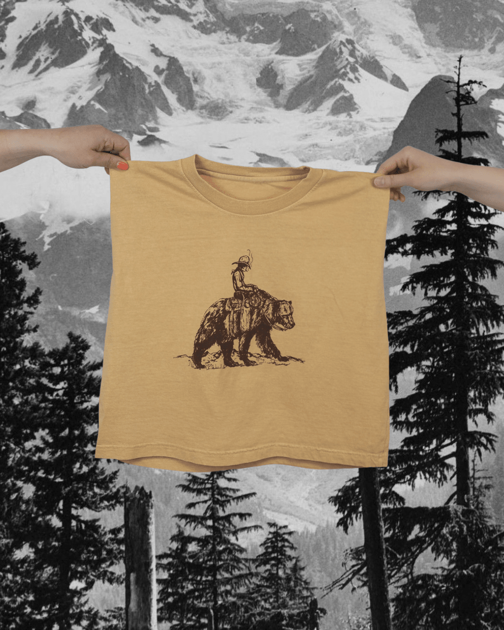 "Bear Back" Muscle Tank - Intrigue Ink Visit Bozeman, Unique Shopping Boutique in Montana, Work from Home Clothes for Women