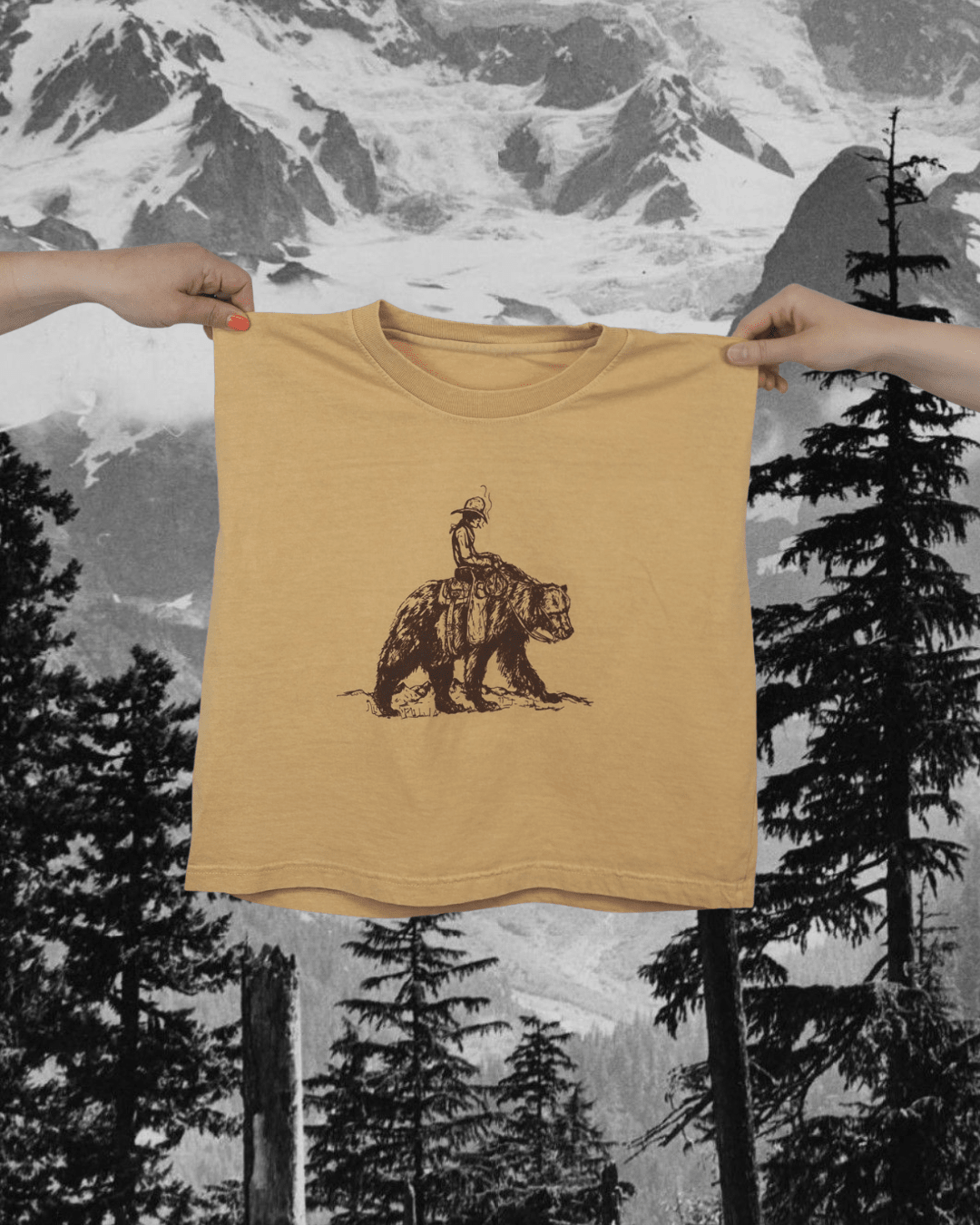 "Bear Back" Muscle Tank - Intrigue Ink Visit Bozeman, Unique Shopping Boutique in Montana, Work from Home Clothes for Women