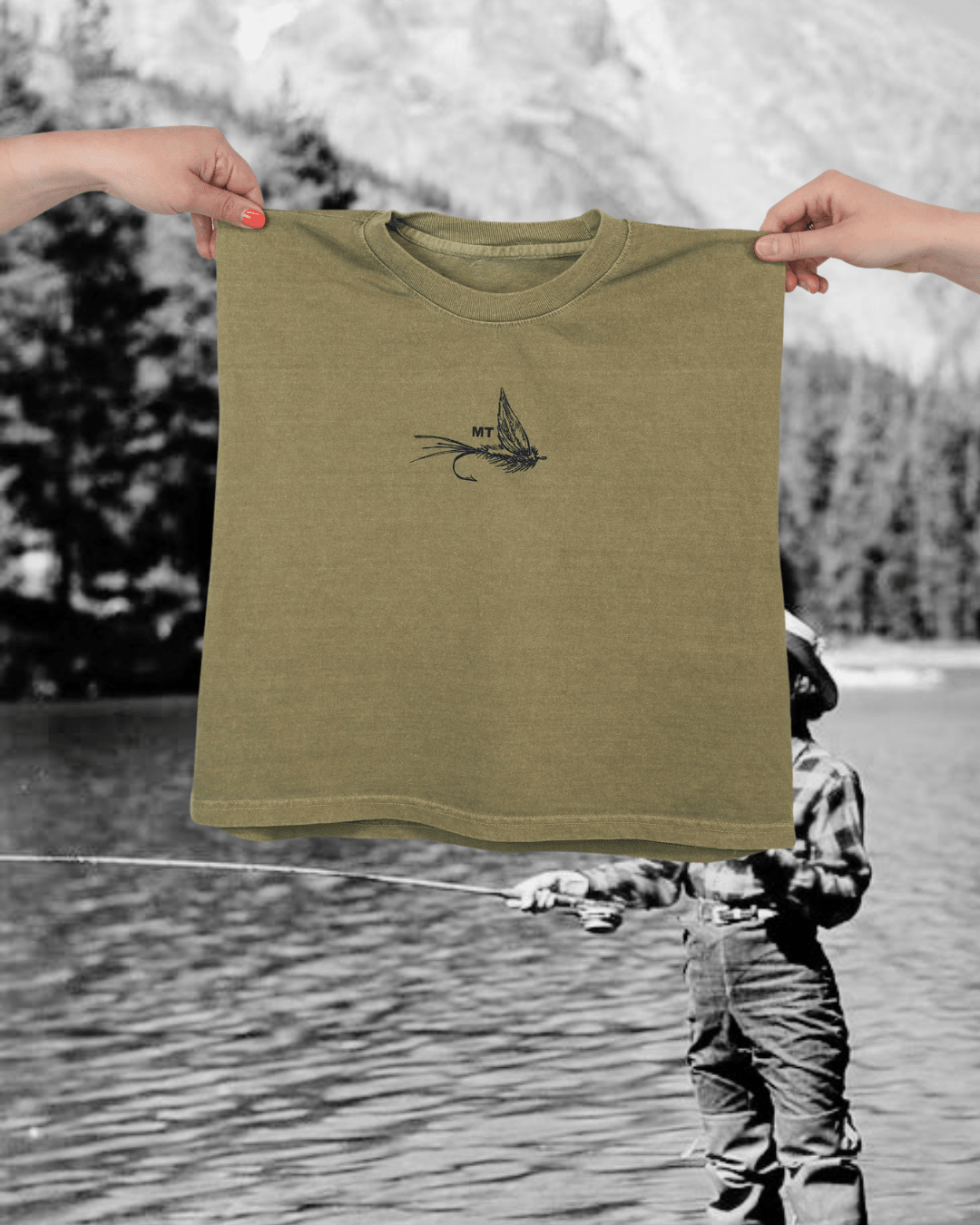 "Dry Fly" Muscle Tank - Intrigue Ink Visit Bozeman, Unique Shopping Boutique in Montana, Work from Home Clothes for Women