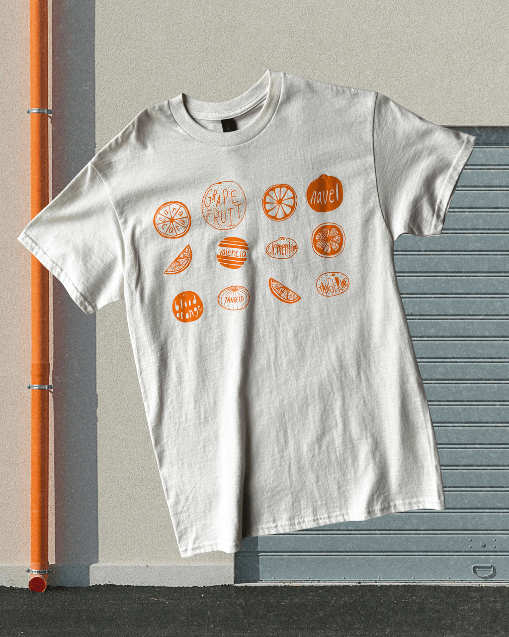 Oranges Tee - Intrigue Ink Visit Bozeman, Unique Shopping Boutique in Montana, Work from Home Clothes for Women