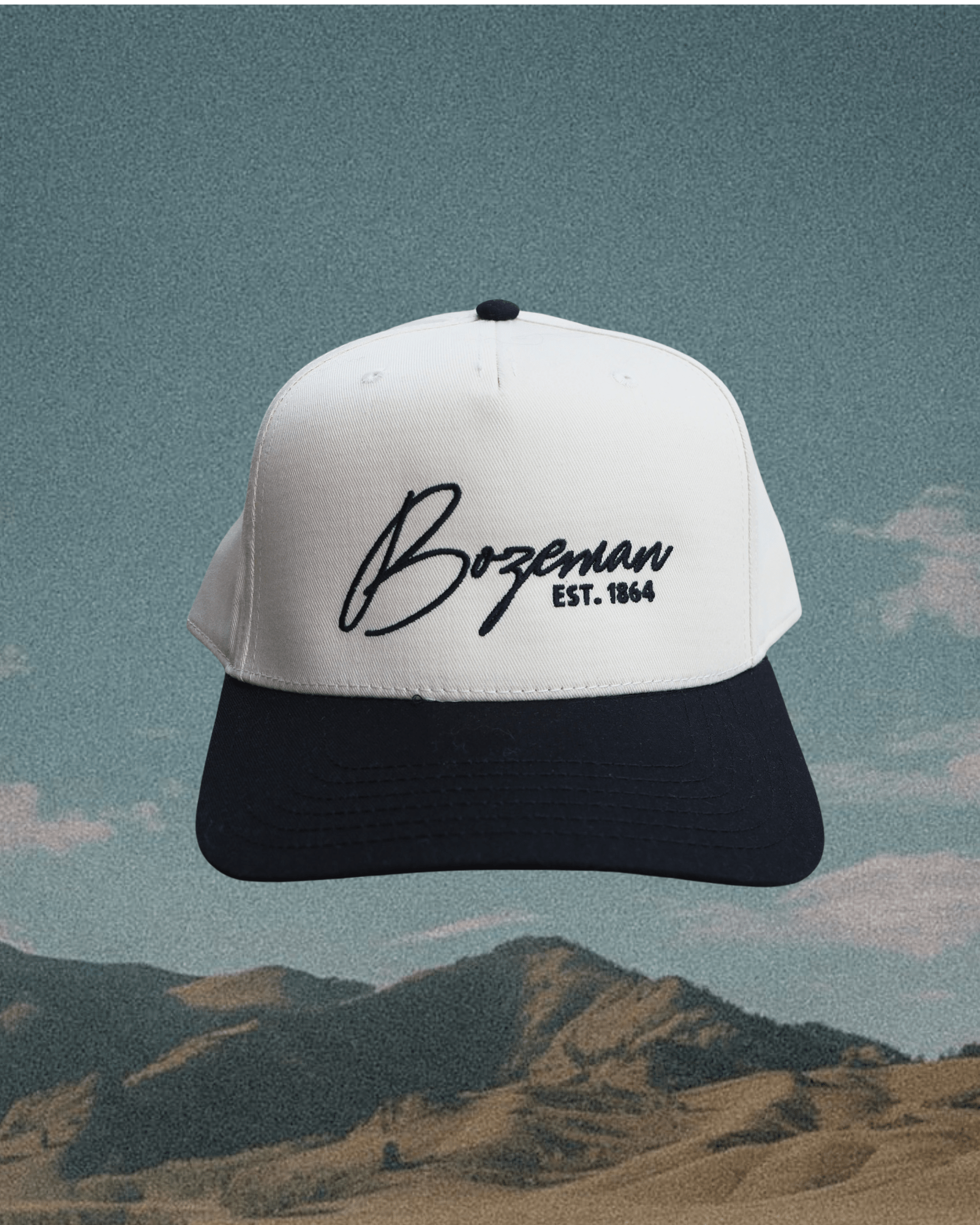 “Bozeman” Structured Hat - Intrigue Ink Visit Bozeman, Unique Shopping Boutique in Montana, Work from Home Clothes for Women
