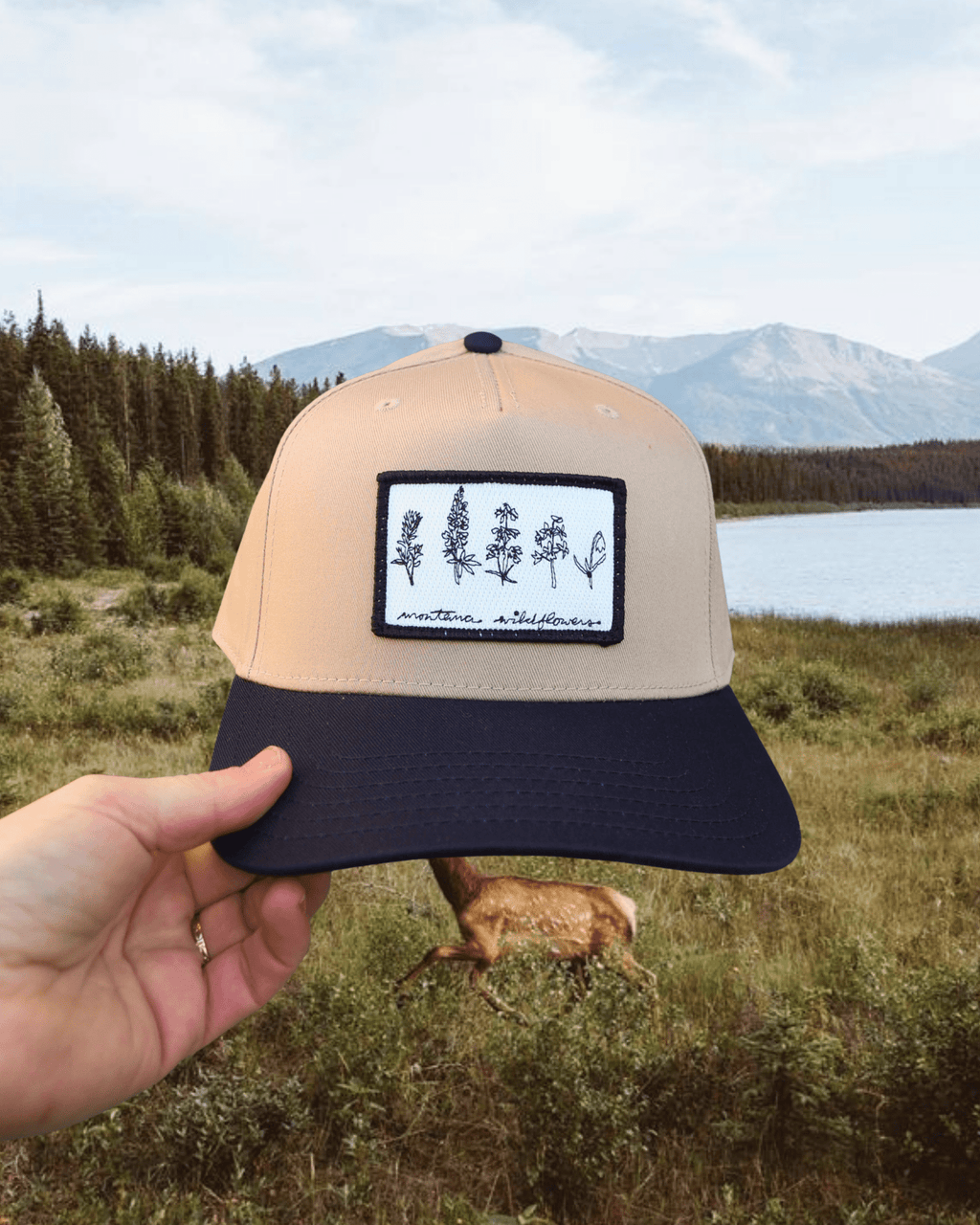 “Wildflower” Structured Hat - Intrigue Ink Visit Bozeman, Unique Shopping Boutique in Montana, Work from Home Clothes for Women