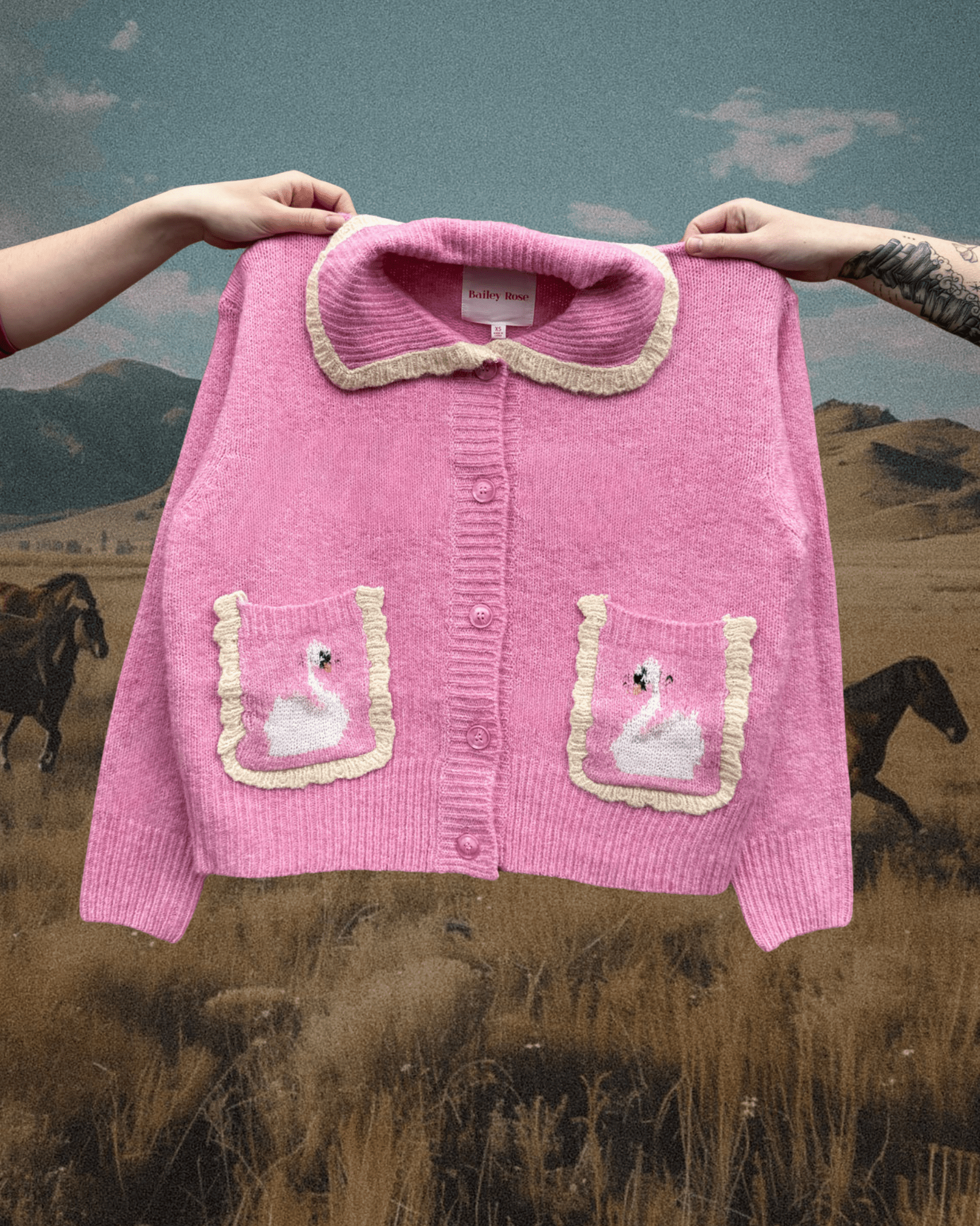 Swan Sweater in French Pink - Intrigue Ink Visit Bozeman, Unique Shopping Boutique in Montana, Work from Home Clothes for Women