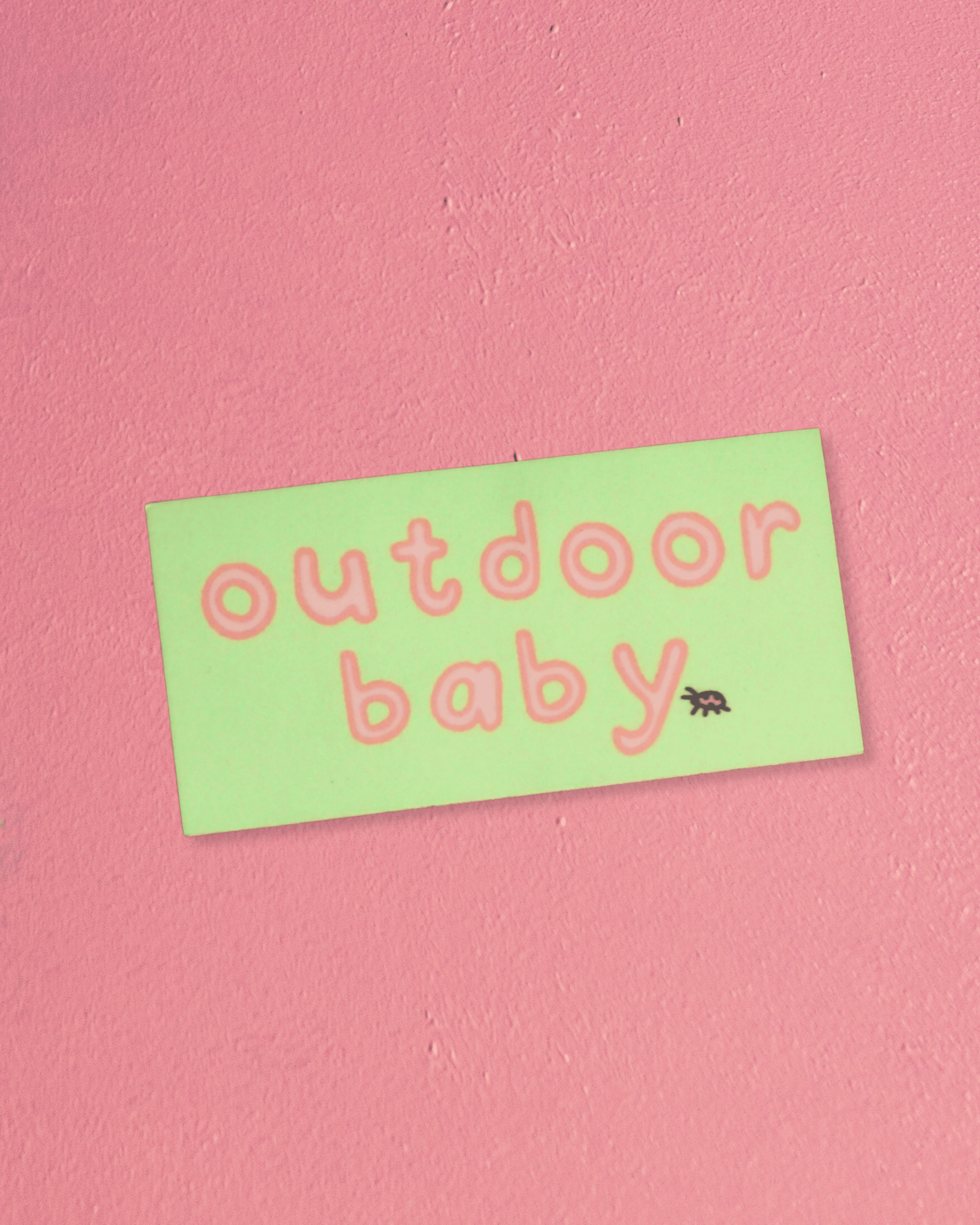 "Outdoor Baby" Sticker - Intrigue Ink Visit Bozeman, Unique Shopping Boutique in Montana, Work from Home Clothes for Women