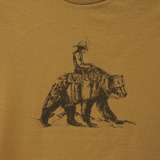 "Bear Back" Tee - Intrigue Ink Visit Bozeman, Unique Shopping Boutique in Montana, Work from Home Clothes for Women