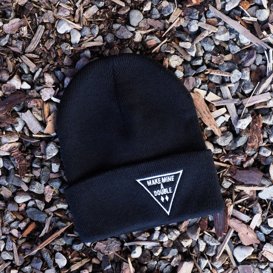 "MMAD" Black Beanie