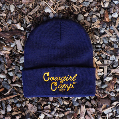 "Cowgirl Camp" Beanie