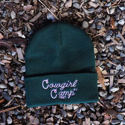 "Cowgirl Camp" Beanie