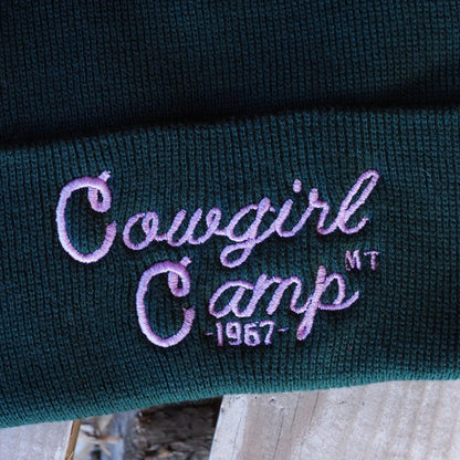 "Cowgirl Camp" Beanie