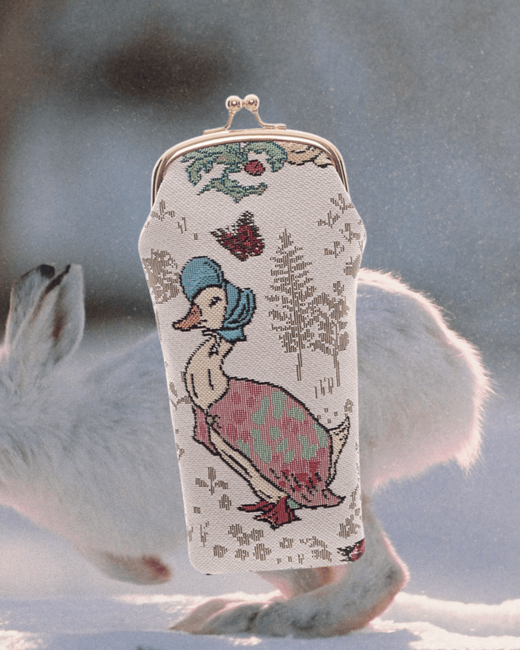 Peter Rabbit Jemima Glasses Pouch - Intrigue Ink Visit Bozeman, Unique Shopping Boutique in Montana, Work from Home Clothes for Women