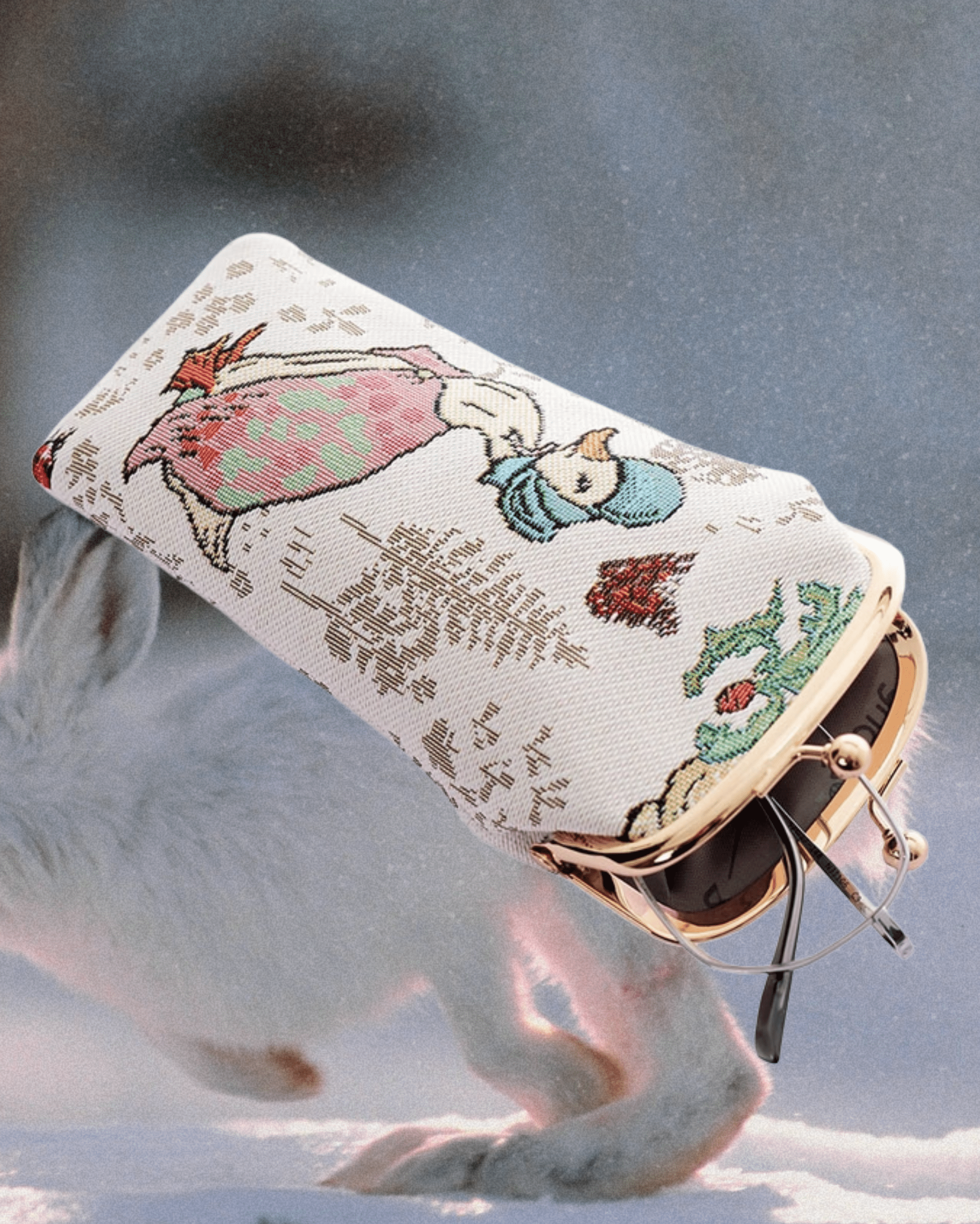 Peter Rabbit Jemima Glasses Pouch - Intrigue Ink Visit Bozeman, Unique Shopping Boutique in Montana, Work from Home Clothes for Women