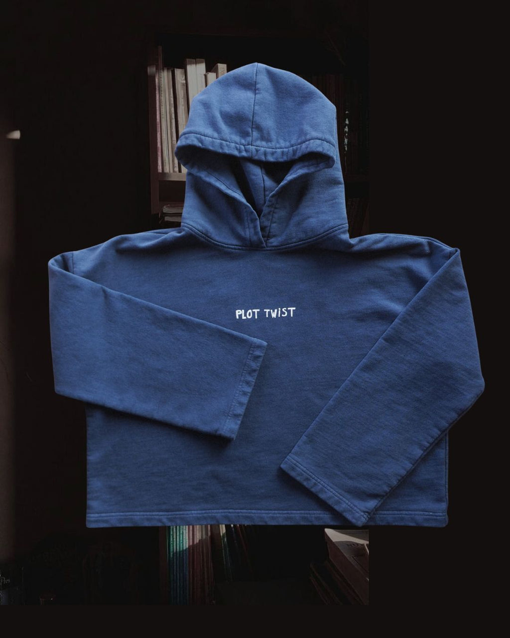 "Plot Twist" Over - Sized Hoodie - Intrigue Ink Visit Bozeman, Unique Shopping Boutique in Montana, Work from Home Clothes for Women