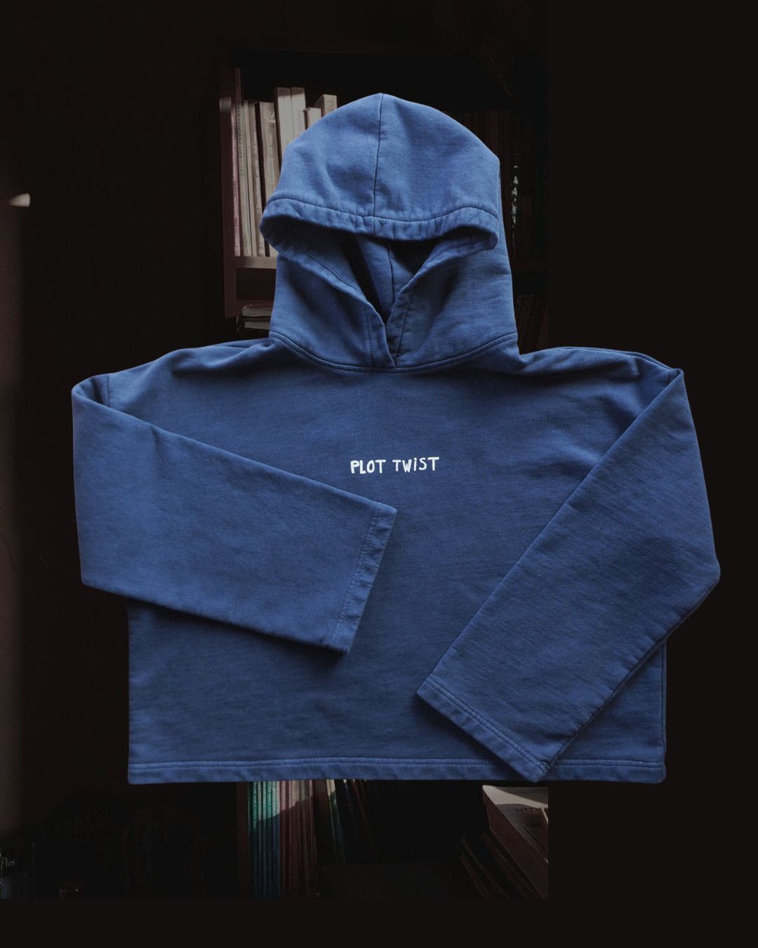 "Plot Twist" Over - Sized Hoodie - Intrigue Ink Visit Bozeman, Unique Shopping Boutique in Montana, Work from Home Clothes for Women