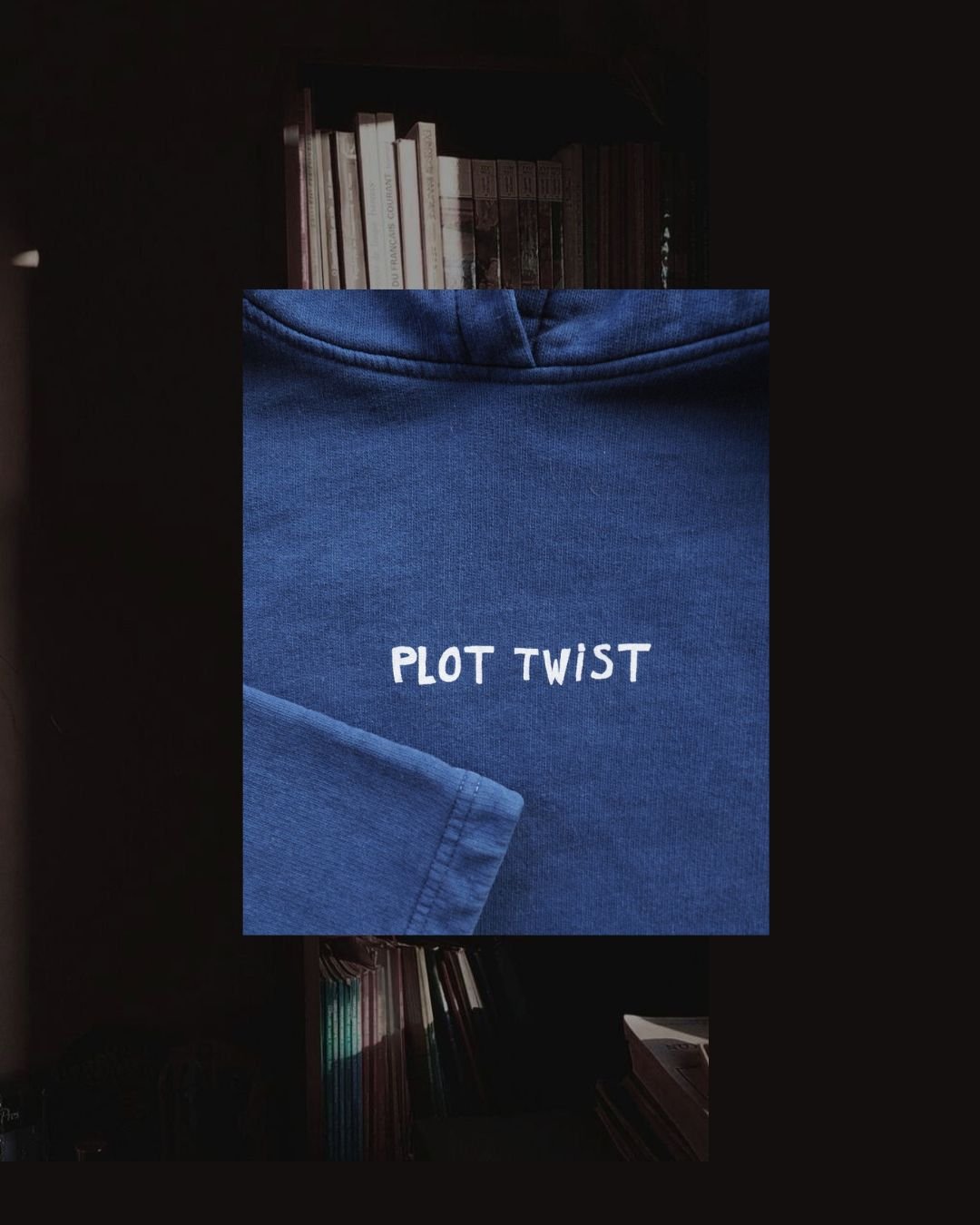 "Plot Twist" Over - Sized Hoodie - Intrigue Ink Visit Bozeman, Unique Shopping Boutique in Montana, Work from Home Clothes for Women