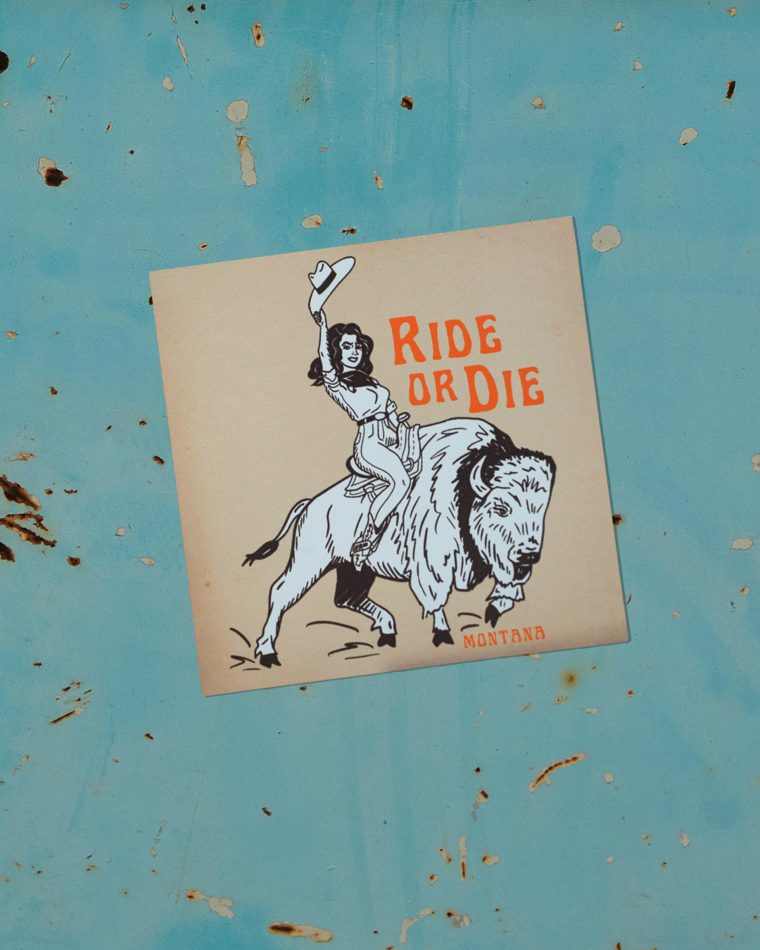 "Ride or Die" Magnet