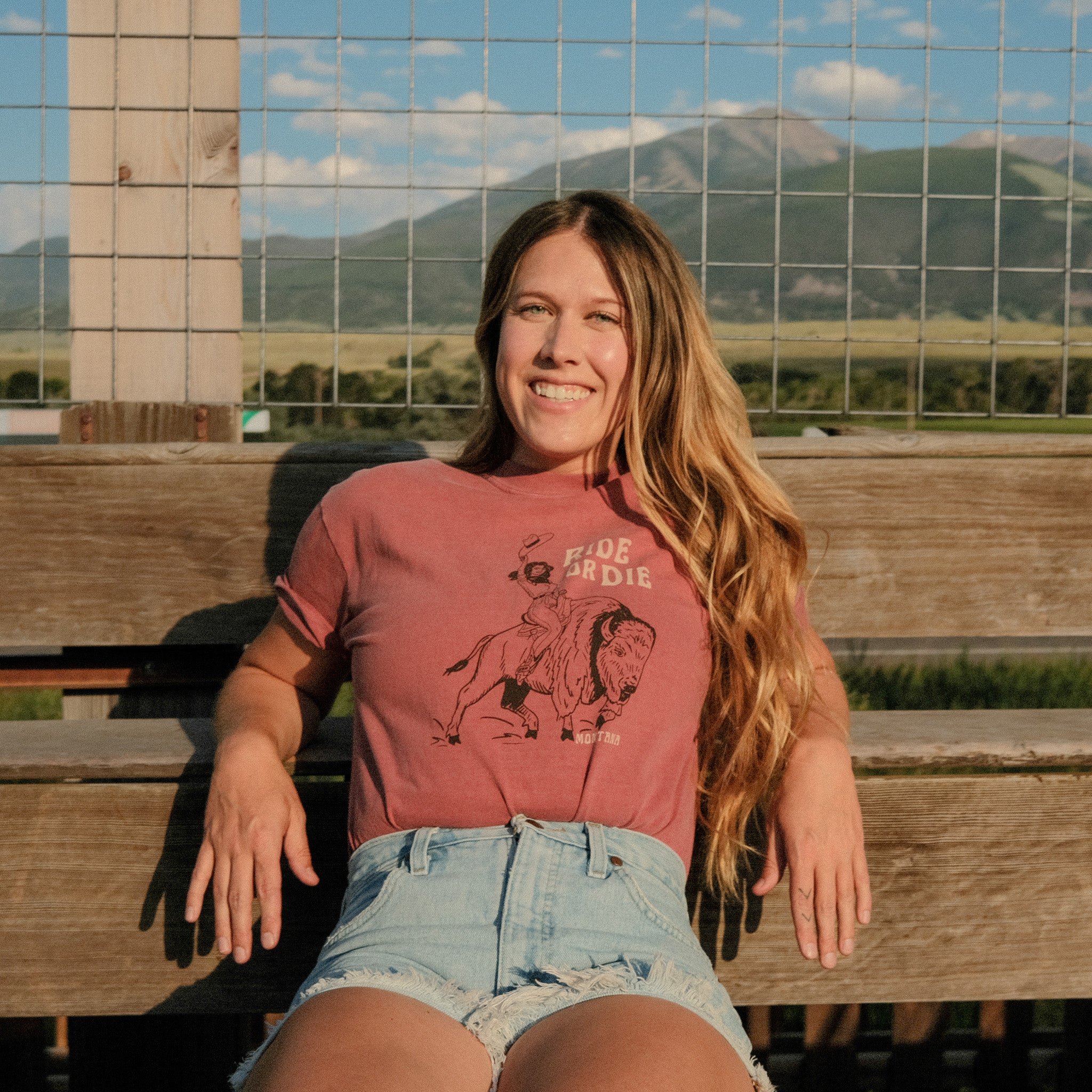 "Ride or Die" Red Tee