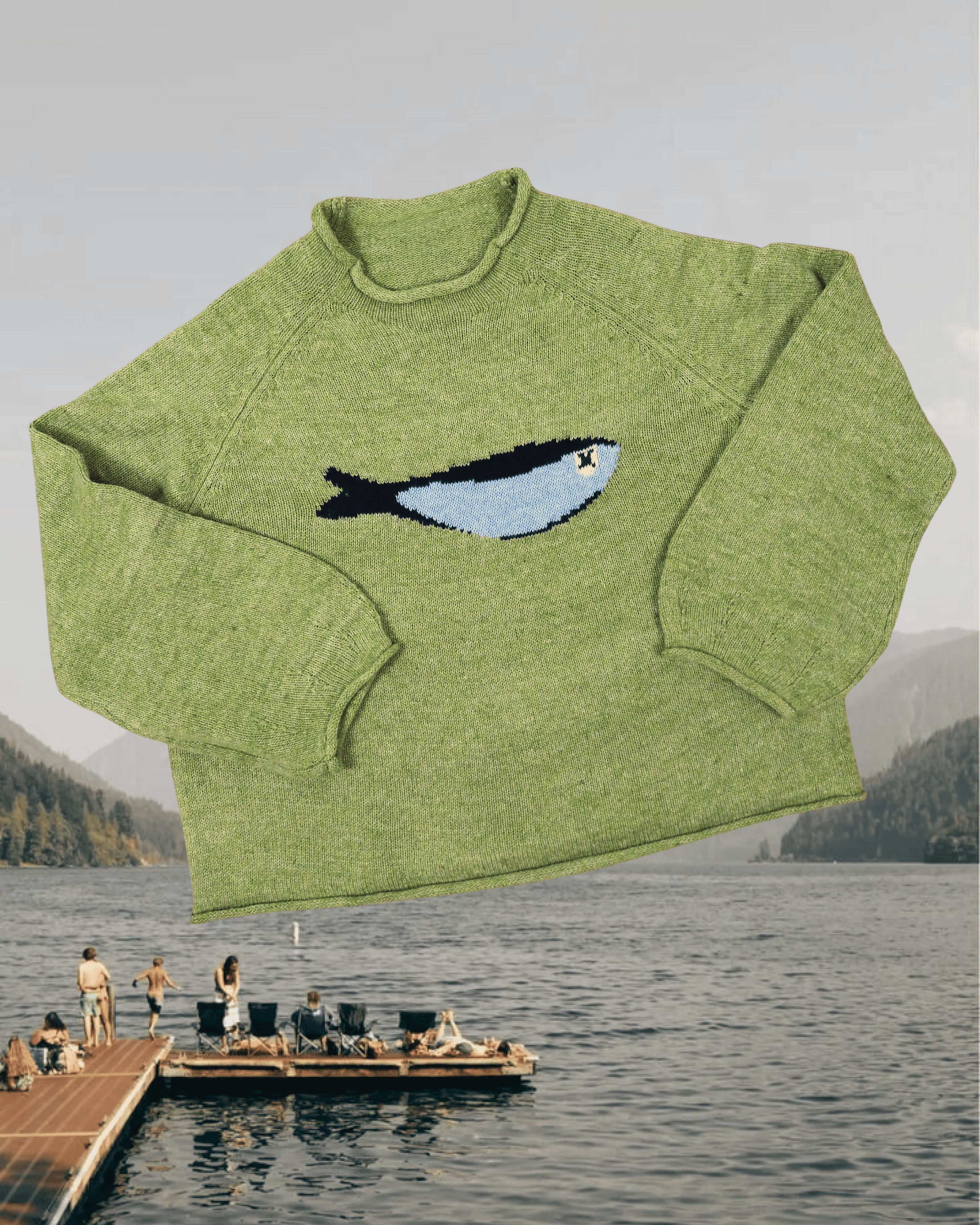 Sardine Sweater - Olive - Intrigue Ink Visit Bozeman, Unique Shopping Boutique in Montana, Work from Home Clothes for Women