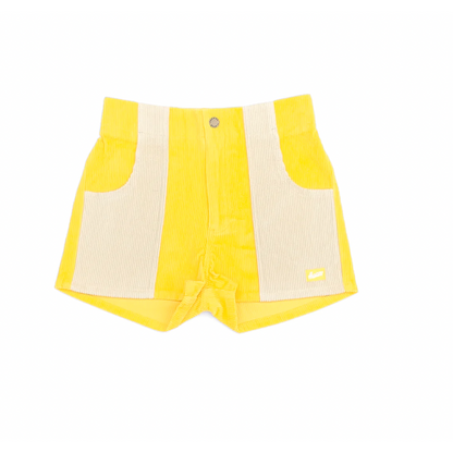 Women's Two-Tone Short - Yellow/Sand