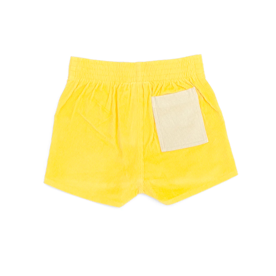 Women's Two-Tone Short - Yellow/Sand