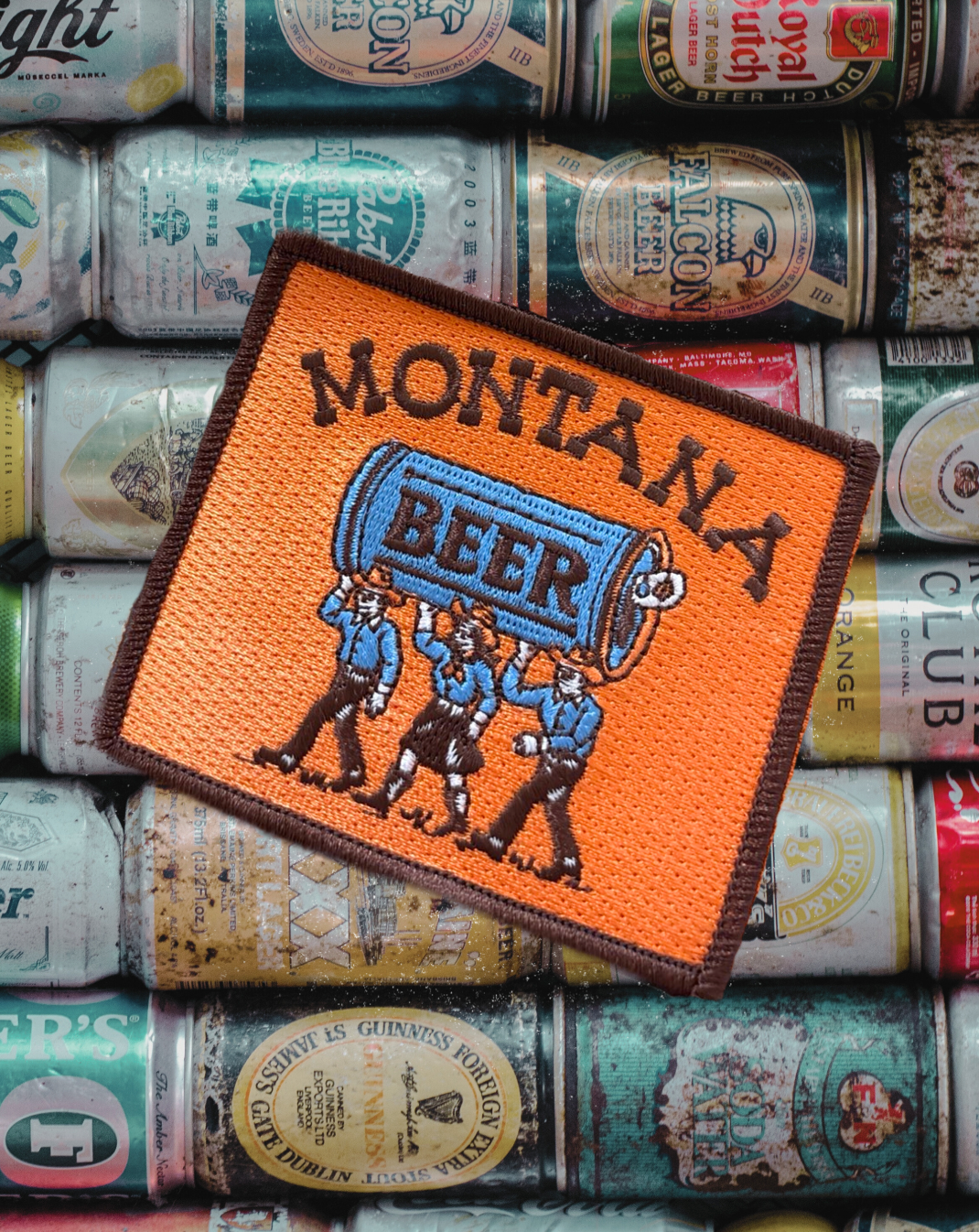"Montana Beer" Patch - Intrigue Ink Visit Bozeman, Unique Shopping Boutique in Montana, Work from Home Clothes for Women
