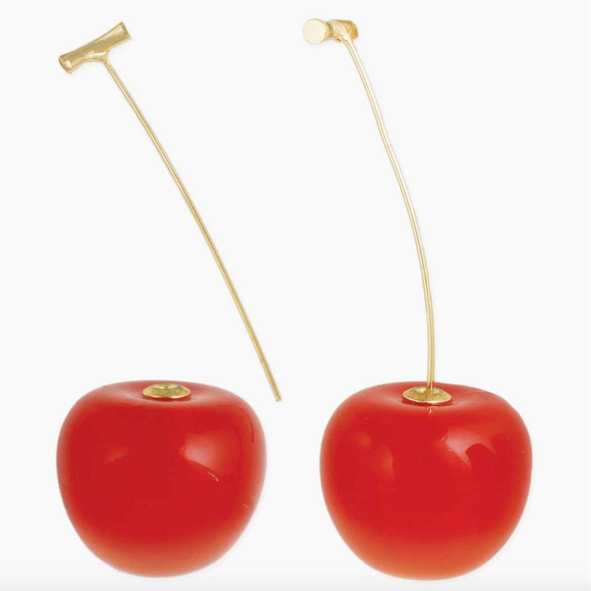 Resin Cherry Drop Earrings - Intrigue Ink Visit Bozeman, Unique Shopping Boutique in Montana, Work from Home Clothes for Women