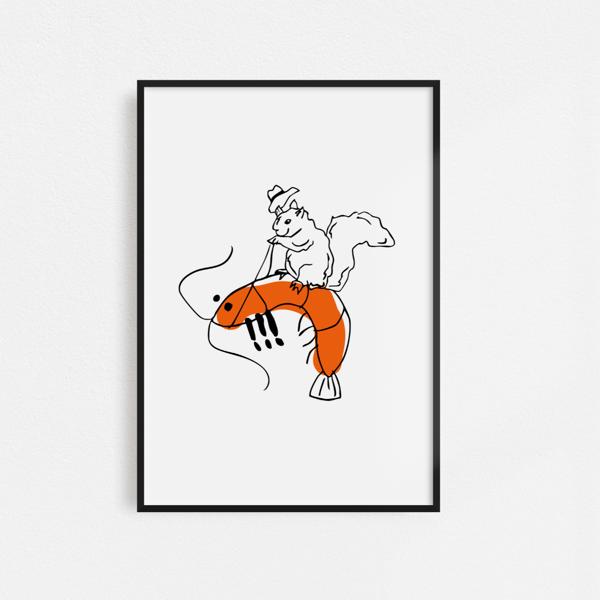 "Montana Surf 'N' Turf" Poster - Intrigue Ink Visit Bozeman, Unique Shopping Boutique in Montana, Work from Home Clothes for Women