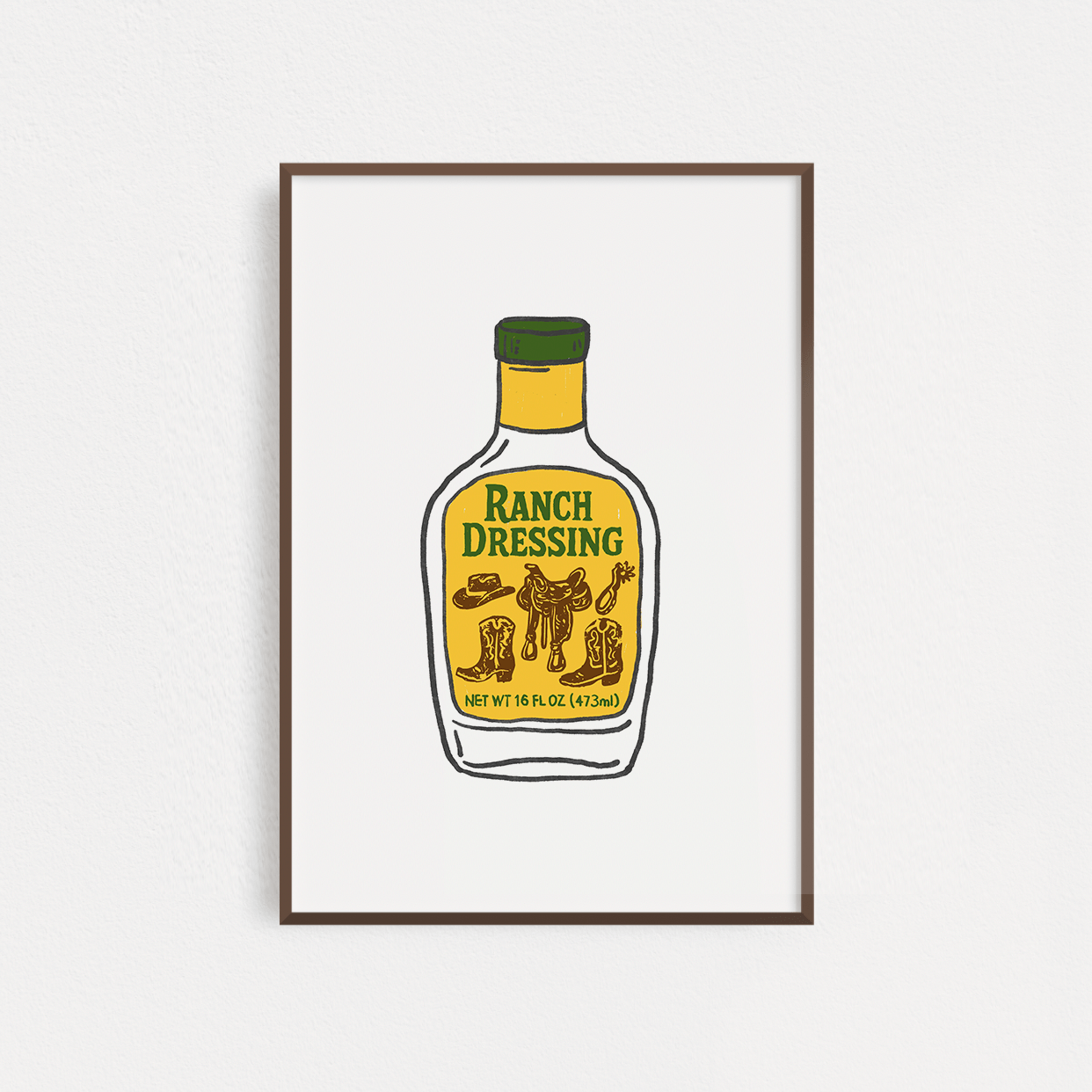 "Ranch Dressing" Poster - Intrigue Ink Visit Bozeman, Unique Shopping Boutique in Montana, Work from Home Clothes for Women
