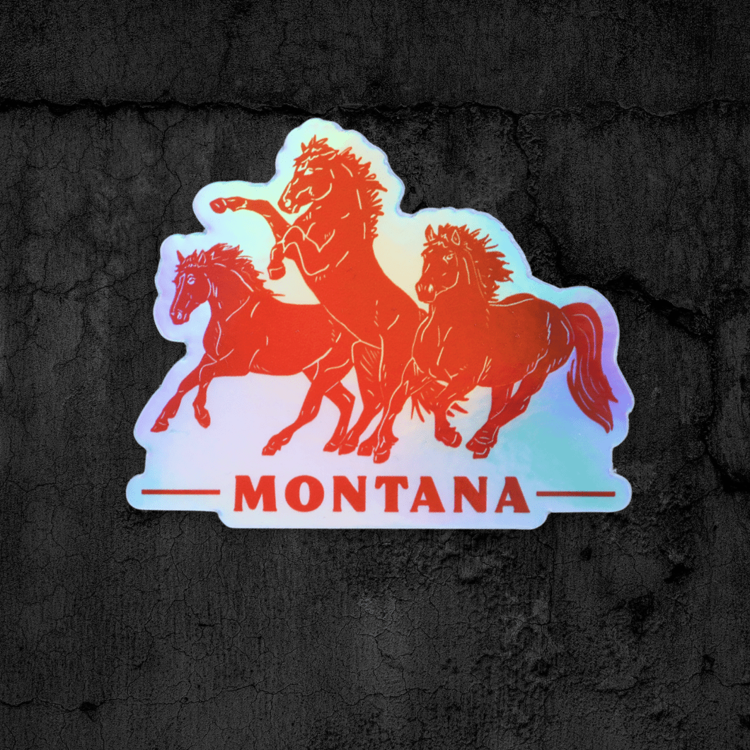 "Horsepower" Sticker - Intrigue Ink Visit Bozeman, Unique Shopping Boutique in Montana, Work from Home Clothes for Women