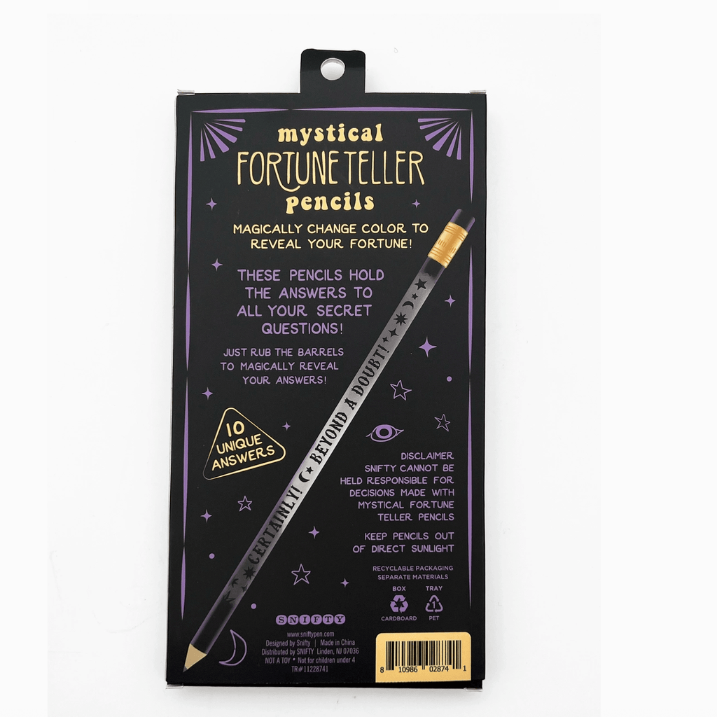 Fortune Teller Pencils - Intrigue Ink Visit Bozeman, Unique Shopping Boutique in Montana, Work from Home Clothes for Women