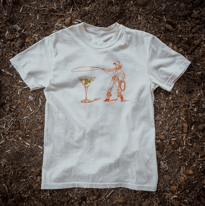 "Montana Martini" Tee - Intrigue Ink Visit Bozeman, Unique Shopping Boutique in Montana, Work from Home Clothes for Women