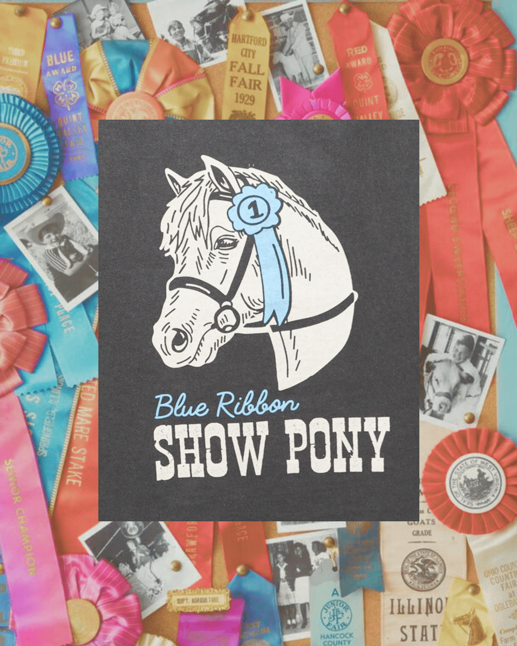 "Show Pony" Muscle Tank - Intrigue Ink Visit Bozeman, Unique Shopping Boutique in Montana, Work from Home Clothes for Women