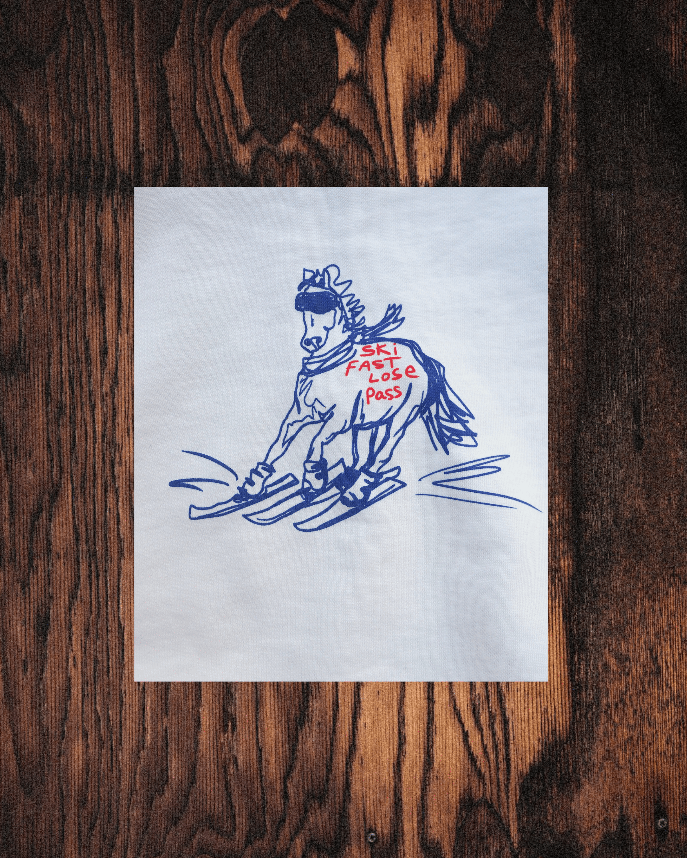 "Ski Fast" Quarter Zip - Intrigue Ink Visit Bozeman, Unique Shopping Boutique in Montana, Work from Home Clothes for Women