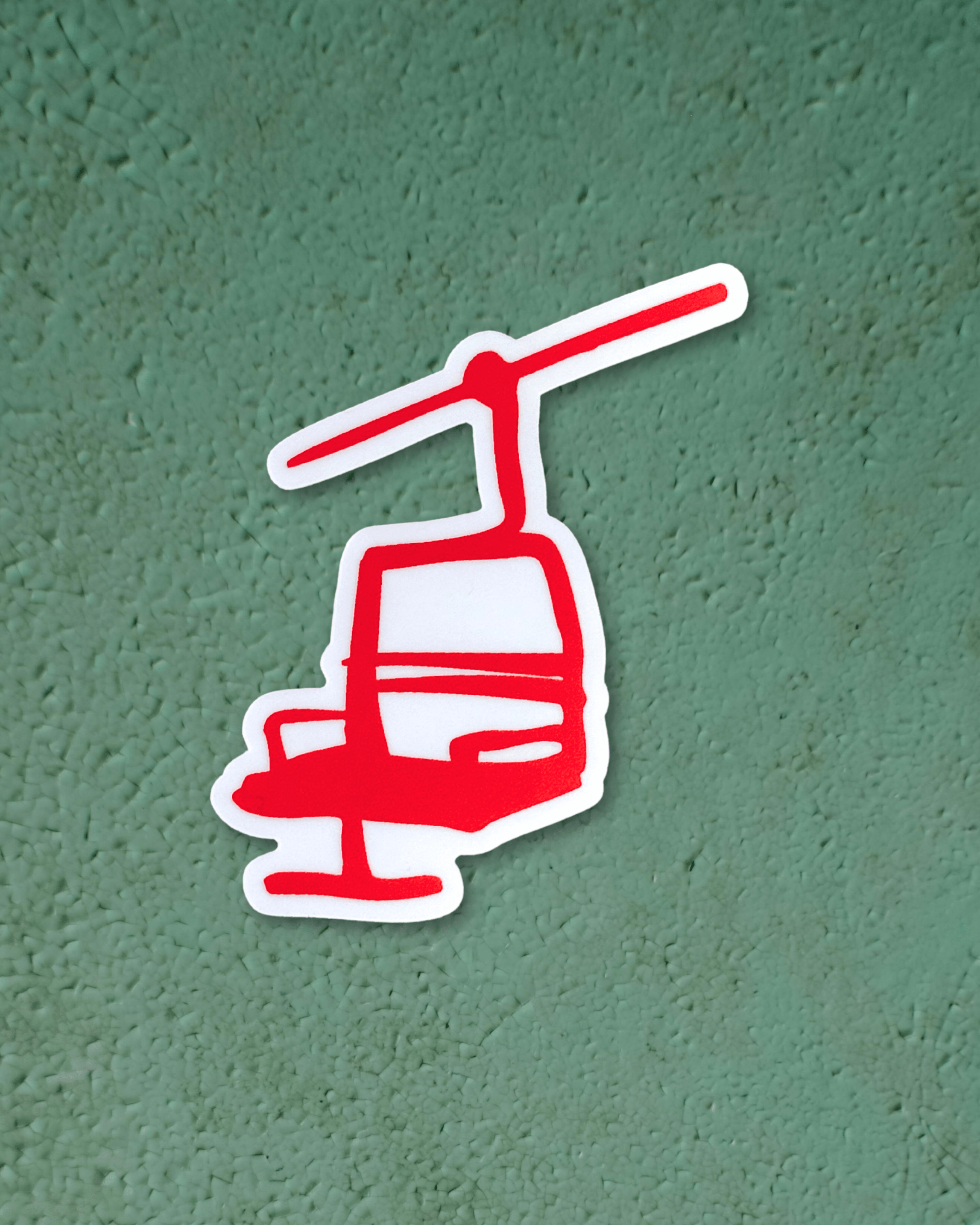 "Ski Lift" Sticker - Intrigue Ink Visit Bozeman, Unique Shopping Boutique in Montana, Work from Home Clothes for Women