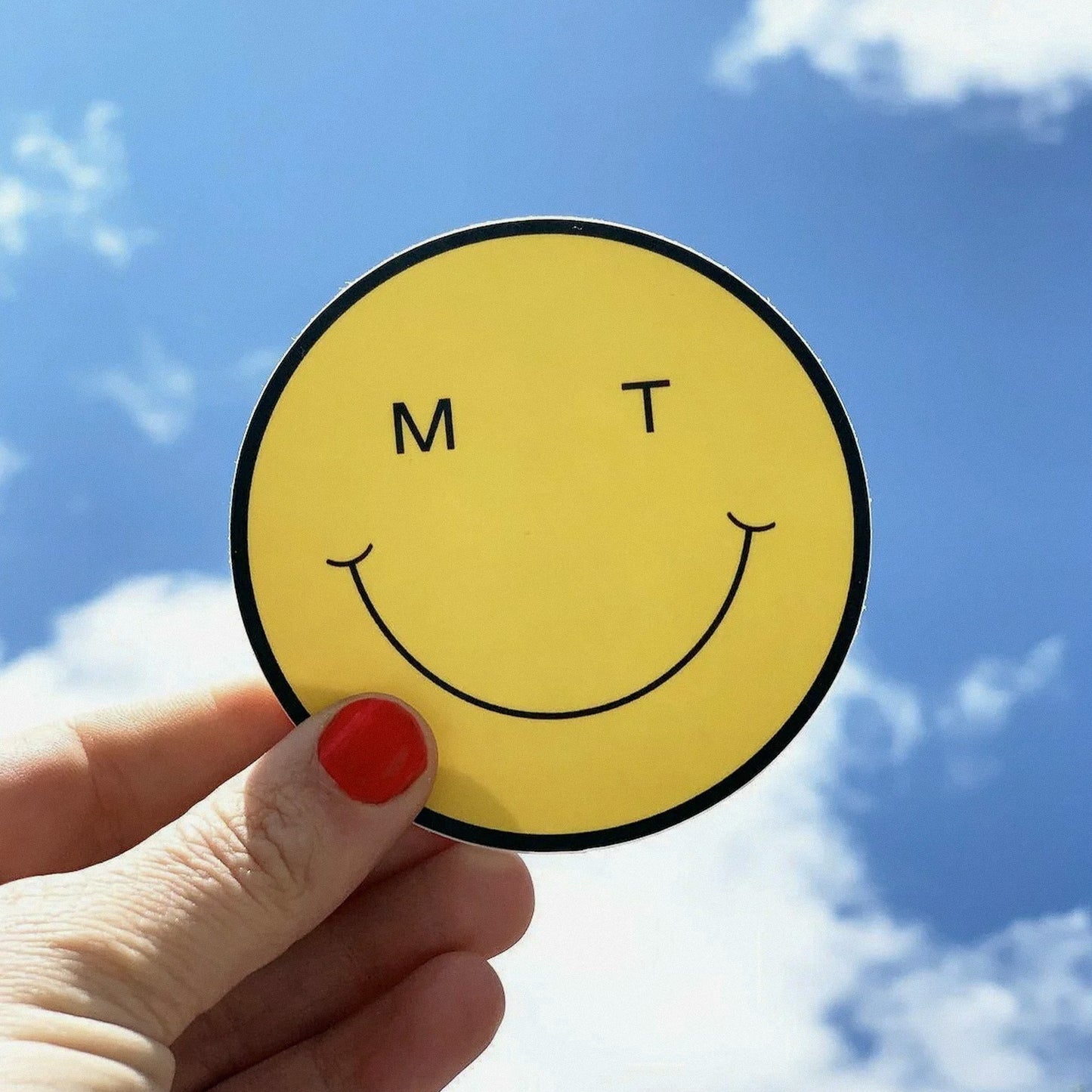 "Smiley Face MT" Sticker