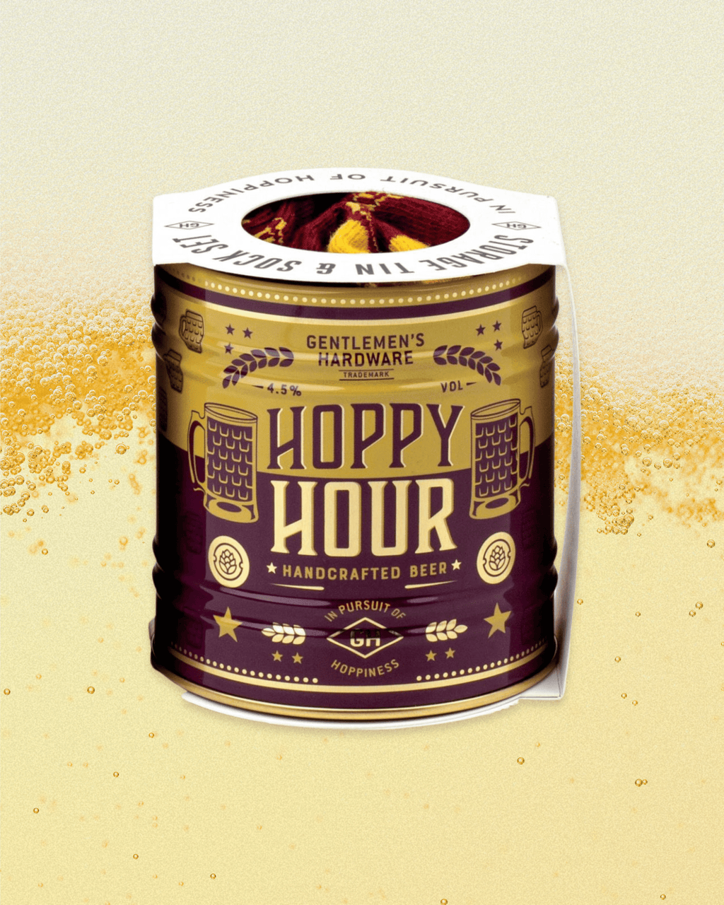 Socks in A Can - Beer - Intrigue Ink Visit Bozeman, Unique Shopping Boutique in Montana, Work from Home Clothes for Women