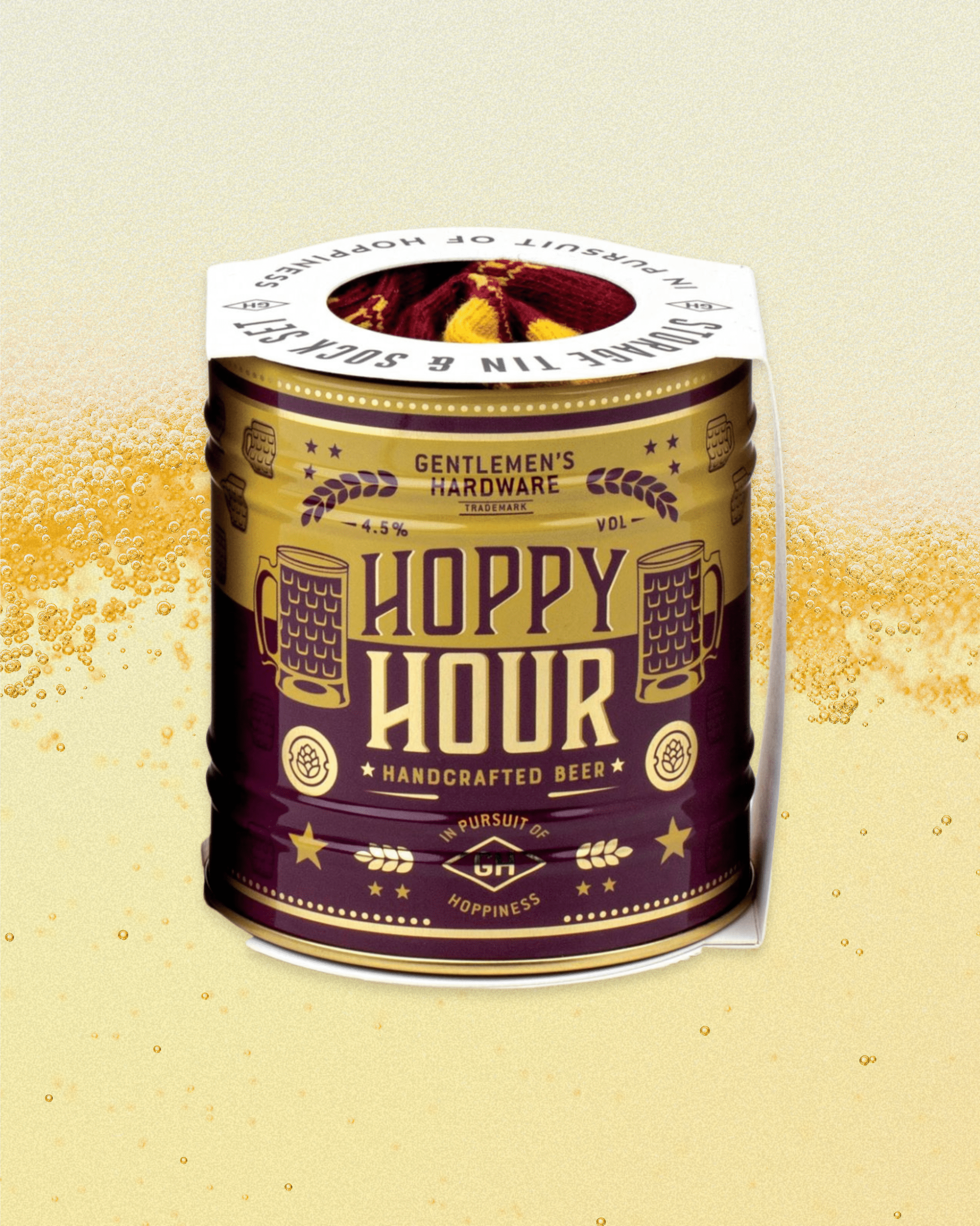 Socks in A Can - Beer - Intrigue Ink Visit Bozeman, Unique Shopping Boutique in Montana, Work from Home Clothes for Women