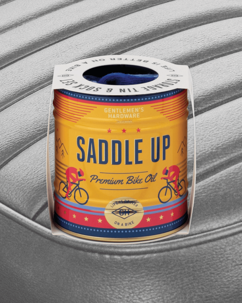 Socks in A Can - Bike - Intrigue Ink Visit Bozeman, Unique Shopping Boutique in Montana, Work from Home Clothes for Women