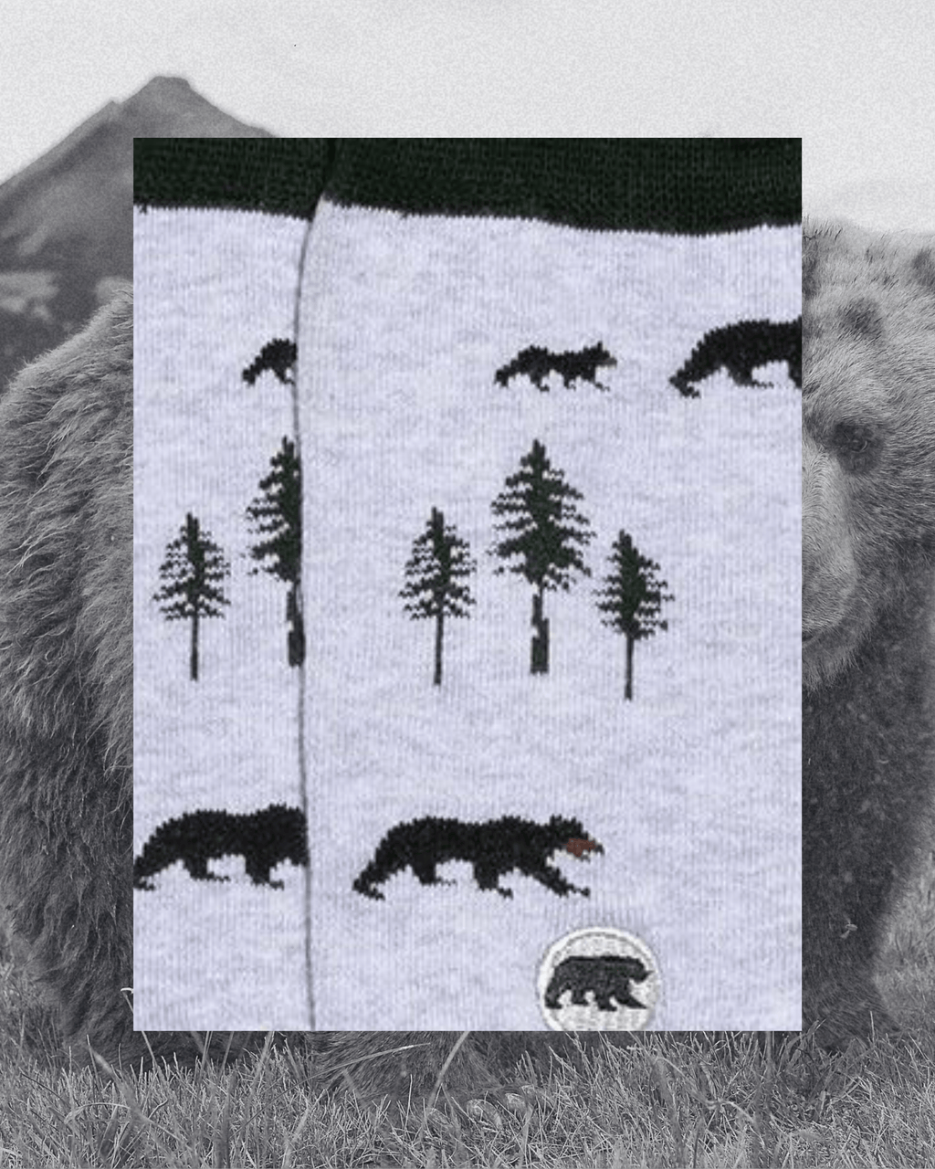 Socks that Protect Bears - Intrigue Ink Visit Bozeman, Unique Shopping Boutique in Montana, Work from Home Clothes for Women