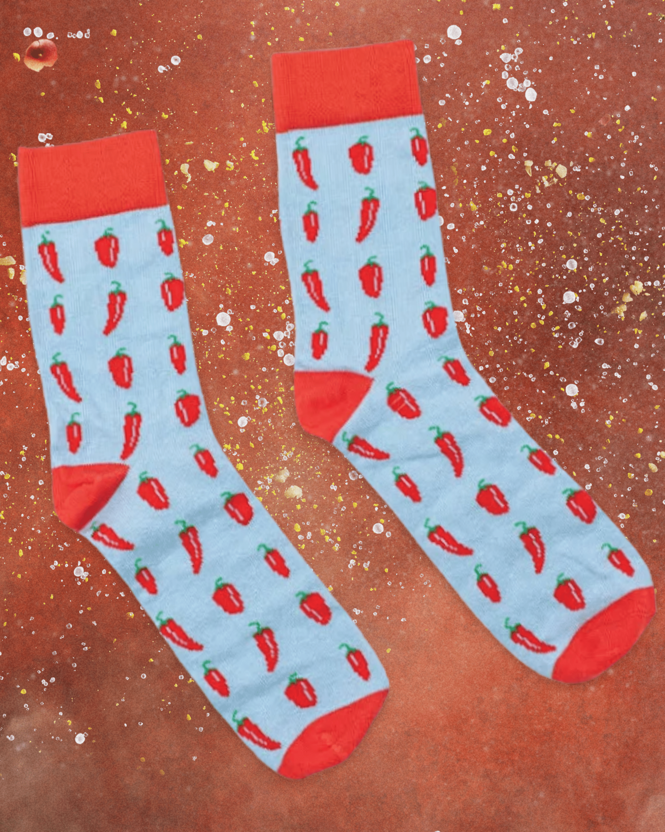 Socks in A Can - Chillies - Intrigue Ink Visit Bozeman, Unique Shopping Boutique in Montana, Work from Home Clothes for Women