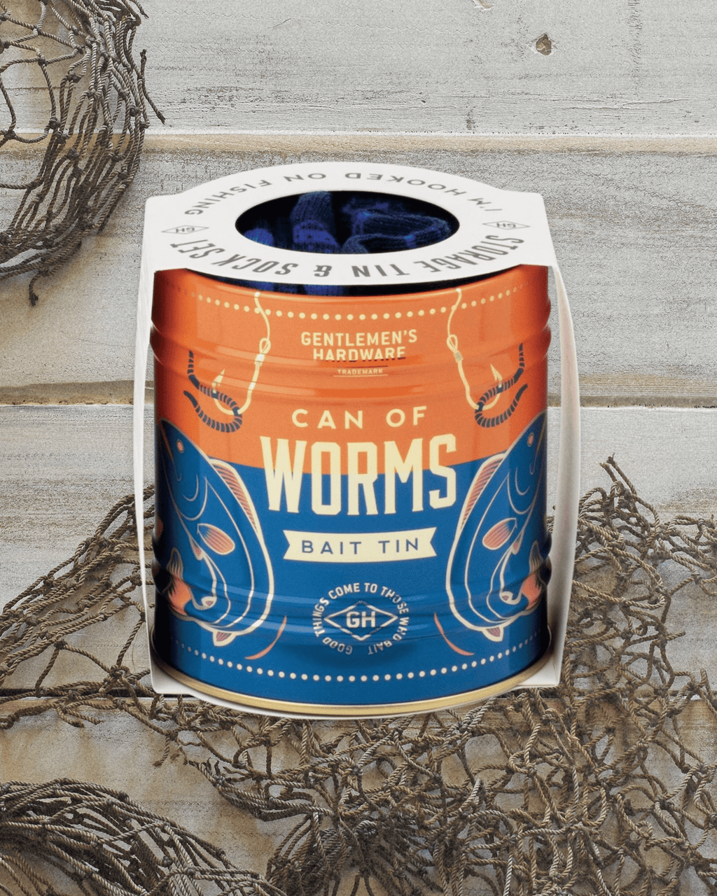 Socks in A Can - Fishing - Intrigue Ink Visit Bozeman, Unique Shopping Boutique in Montana, Work from Home Clothes for Women